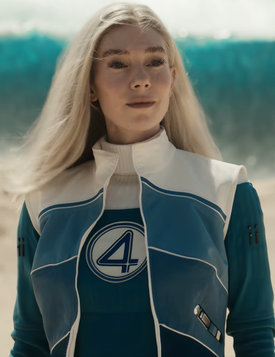 Vanessa Kirby Avengers Doomsday Sue White Jacket - Image 1